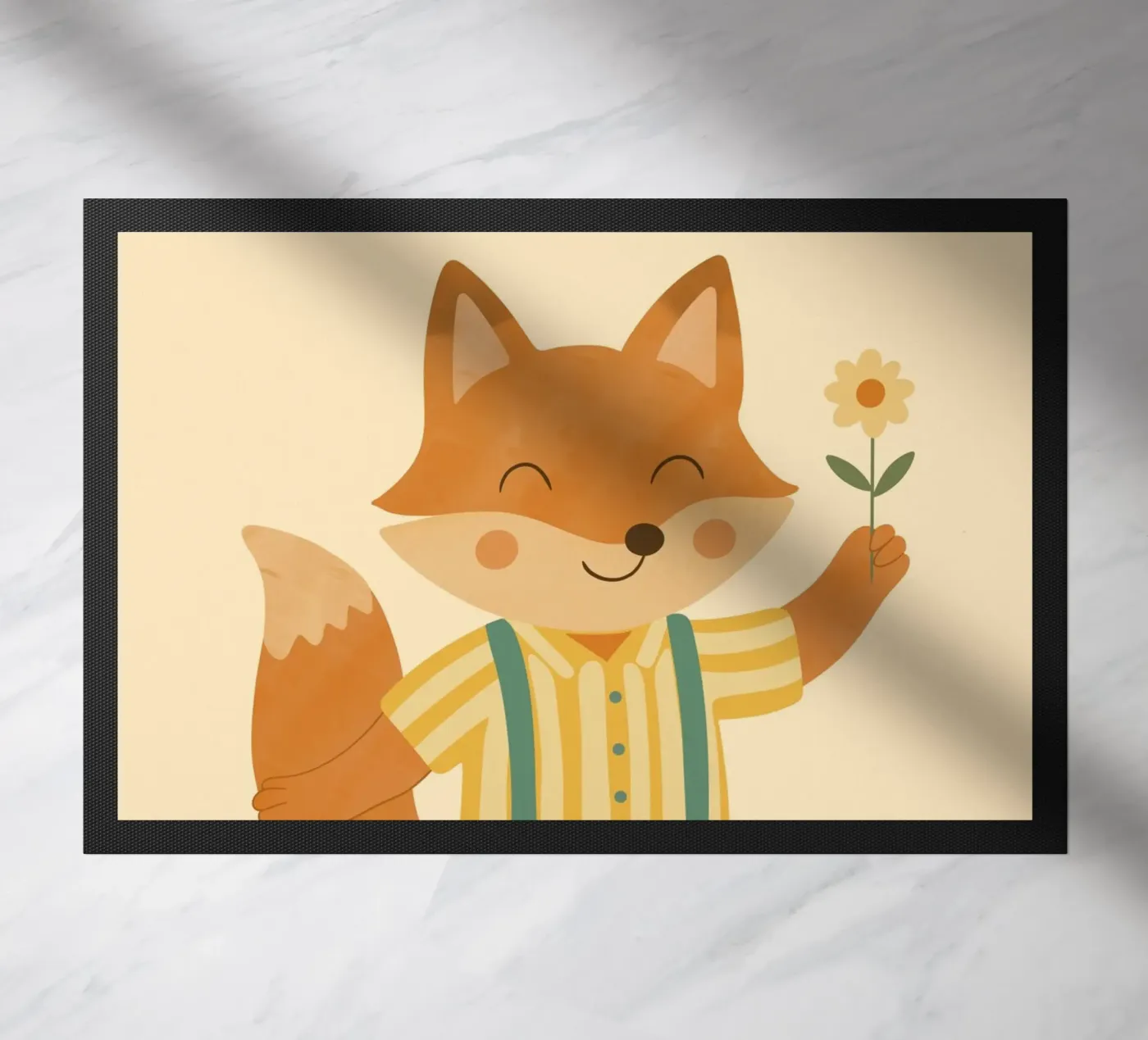 The fox deurmat van kokoprint