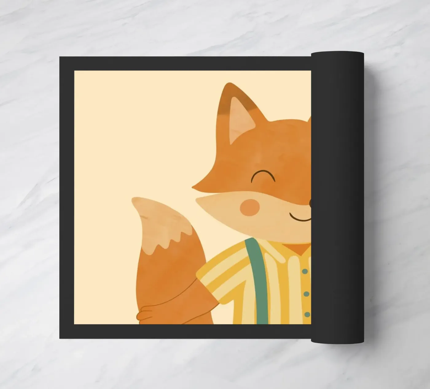 The fox deurmat van kokoprint