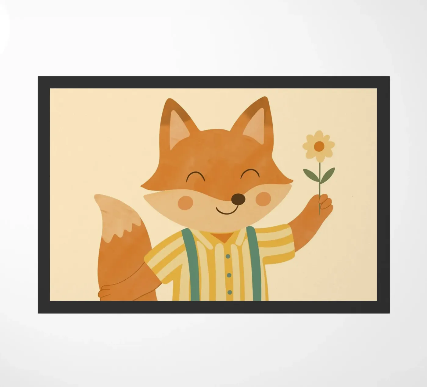 The fox deurmat van kokoprint