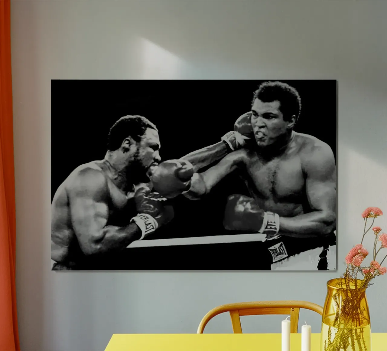 Thrilla in Manila poster con telaio in plastica da Coreyalbert
