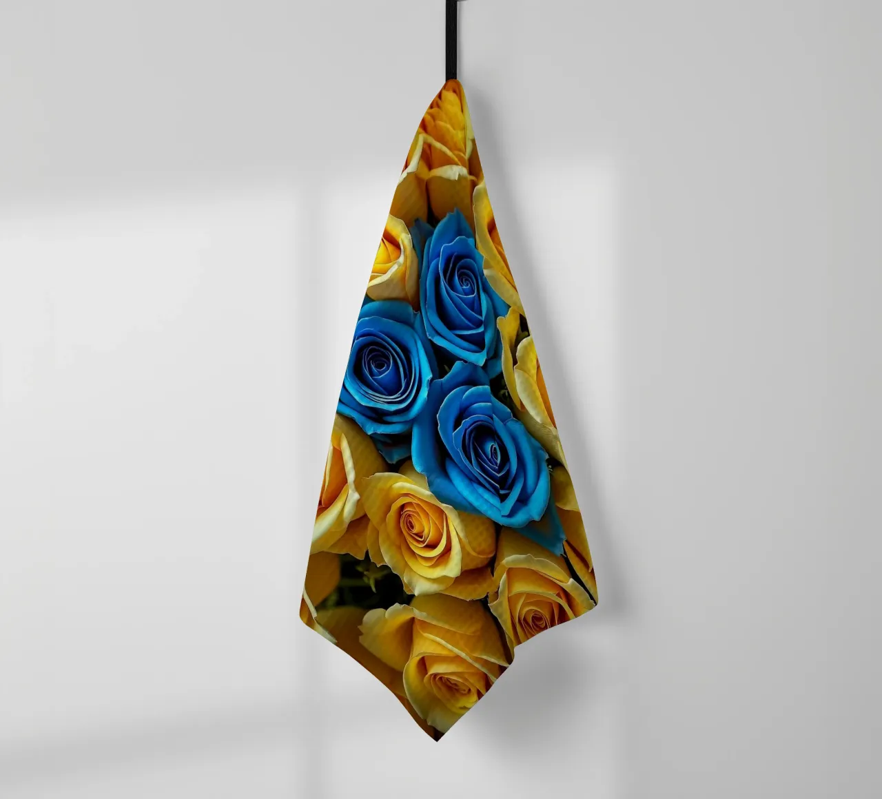 roses_jaune_bleu_2 torchon de Farb- und Blütenzauber by LK