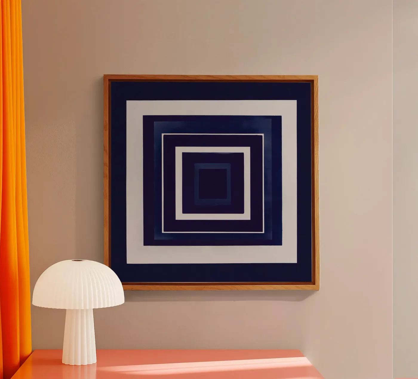 Profondità indaco plexiglass da Form & Field Studio