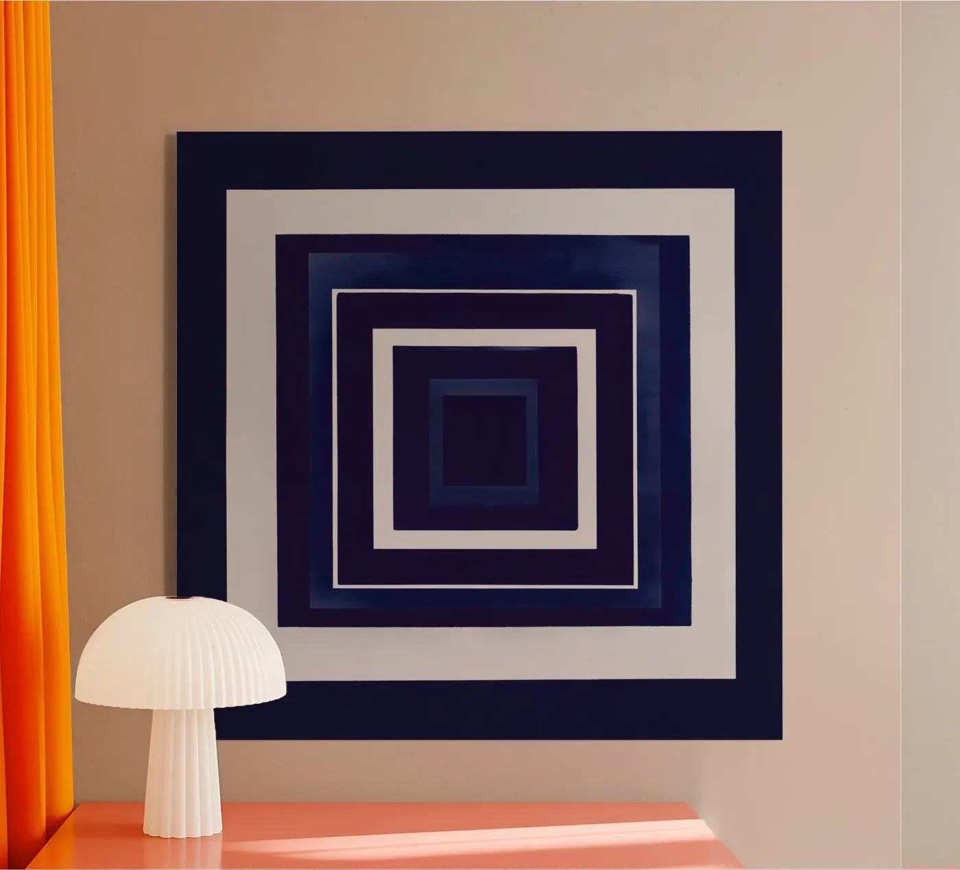 Profondità indaco plexiglass da Form & Field Studio