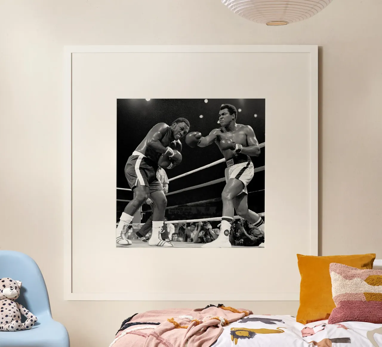 Ali contra Joe Frazier poster de Coreyalbert