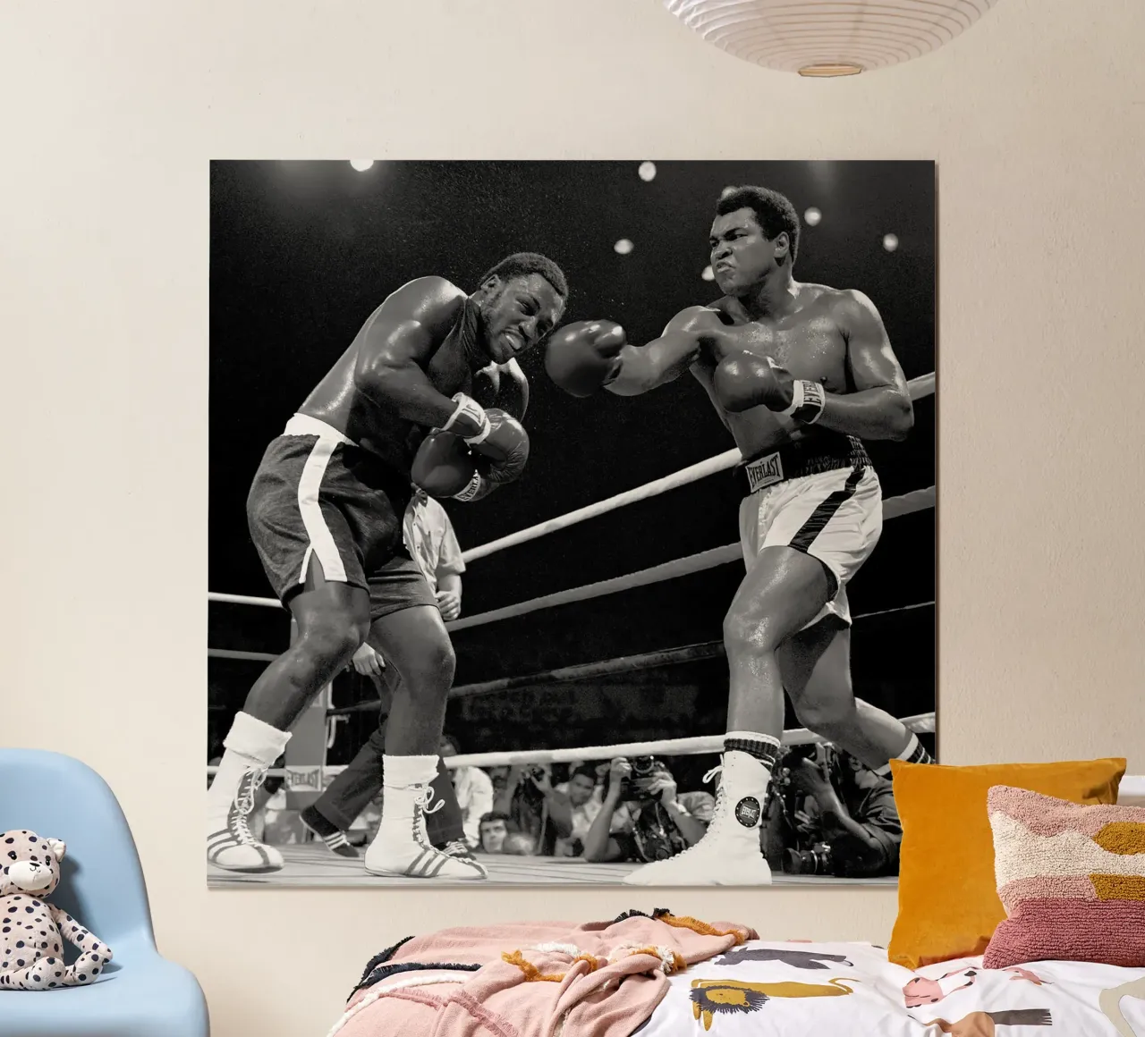 Ali contra Joe Frazier poster de Coreyalbert
