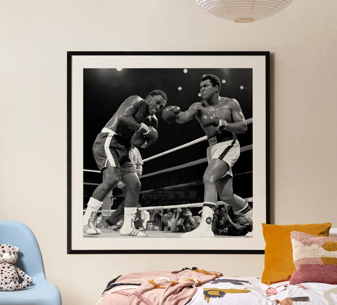Ali contra Joe Frazier poster de Coreyalbert