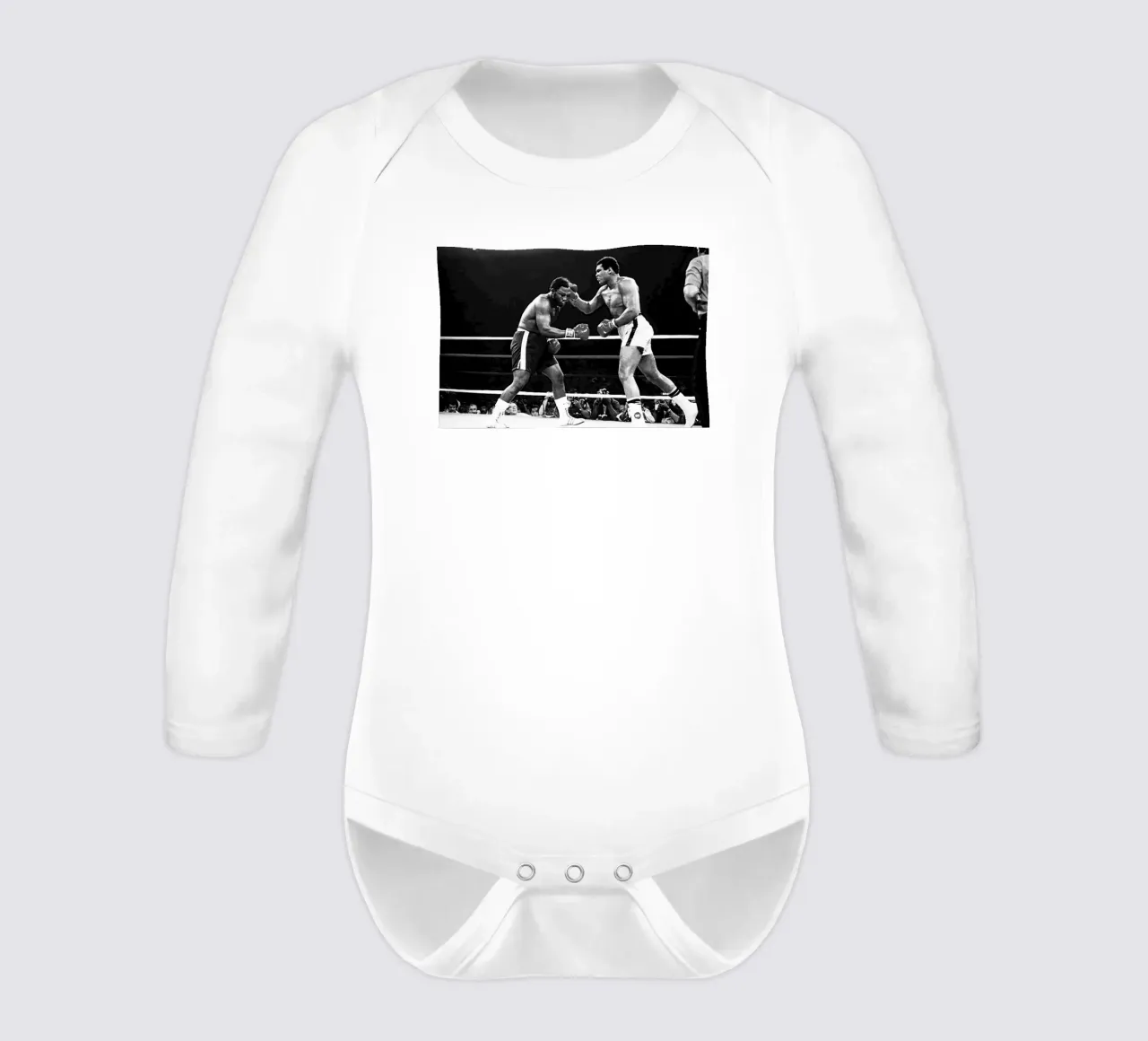 Muhammad Ali vs. Joe Frazier Langarm Babybody von Coreyalbert