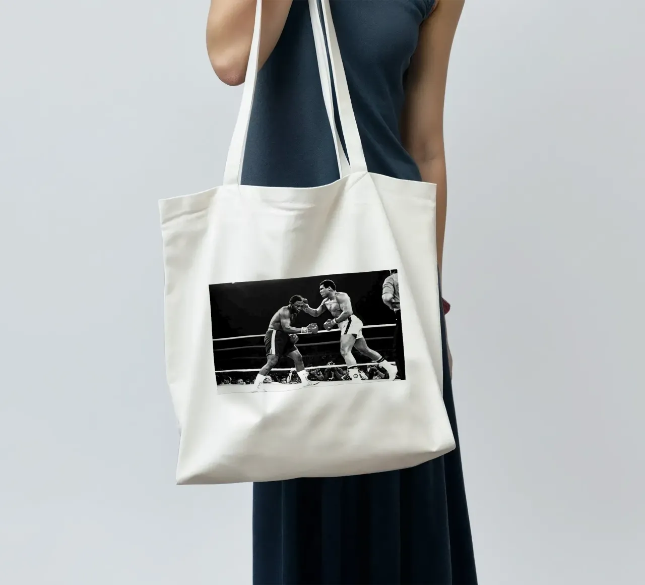 Muhammad Ali vs. Joe Frazier Jutebeutel von Coreyalbert