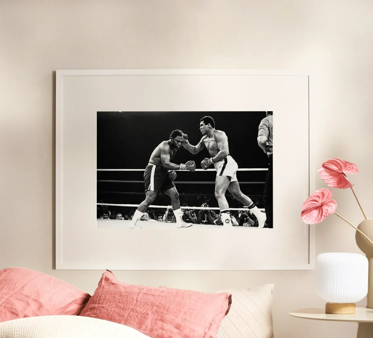 Muhammad Ali vs. Joe Frazier Poster von Coreyalbert