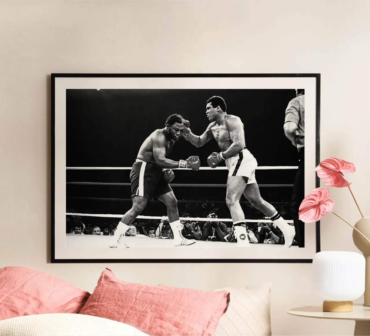 Muhammad Ali vs. Joe Frazier Poster von Coreyalbert