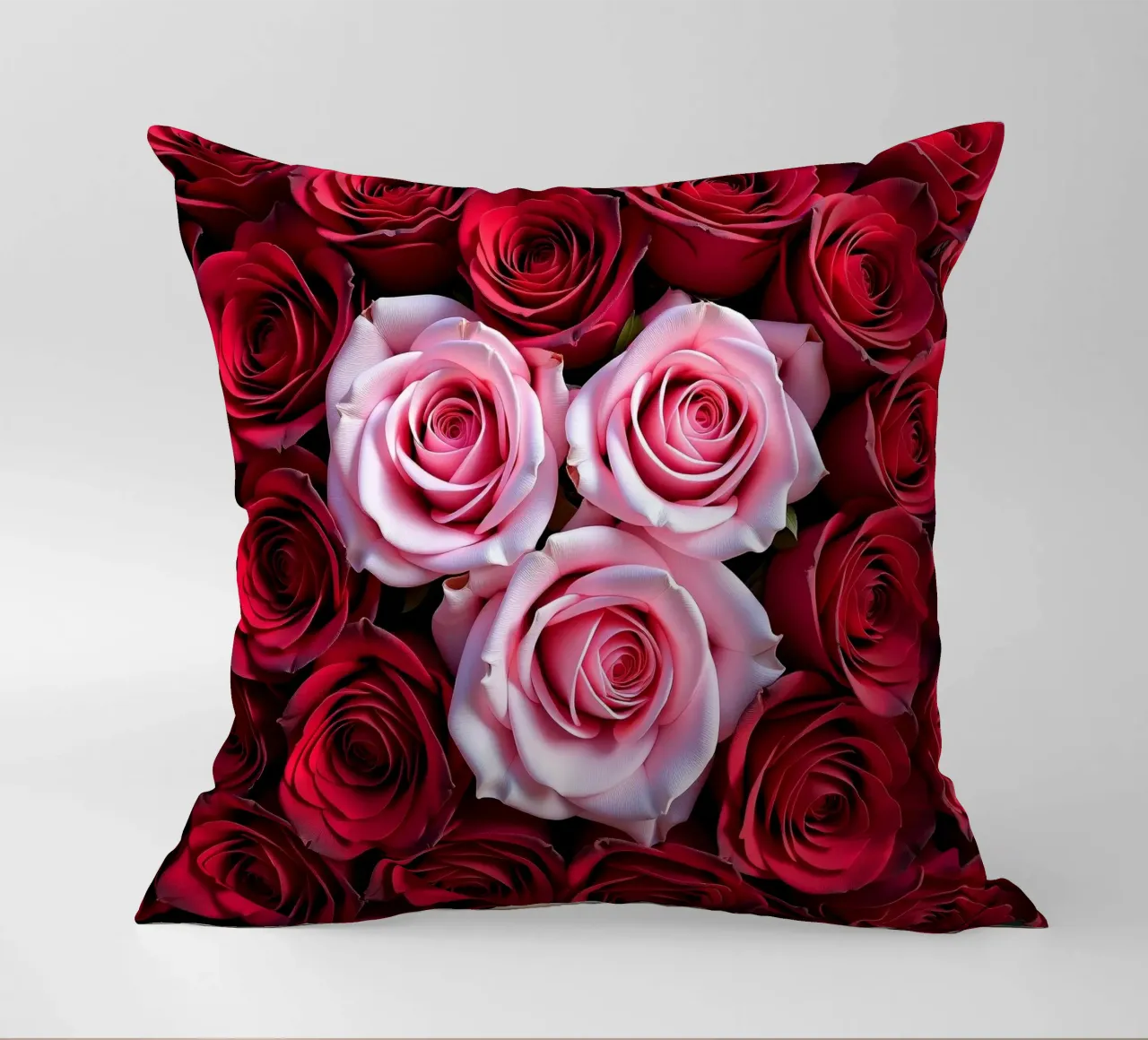 Rosen_rot_pink_2 cuscino da Farb- und Blütenzauber by LK