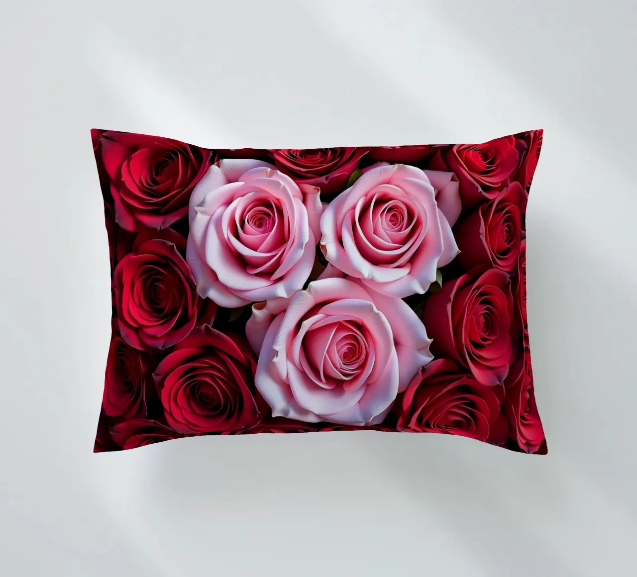 Rosen_rot_pink_2 cuscino da Farb- und Blütenzauber by LK