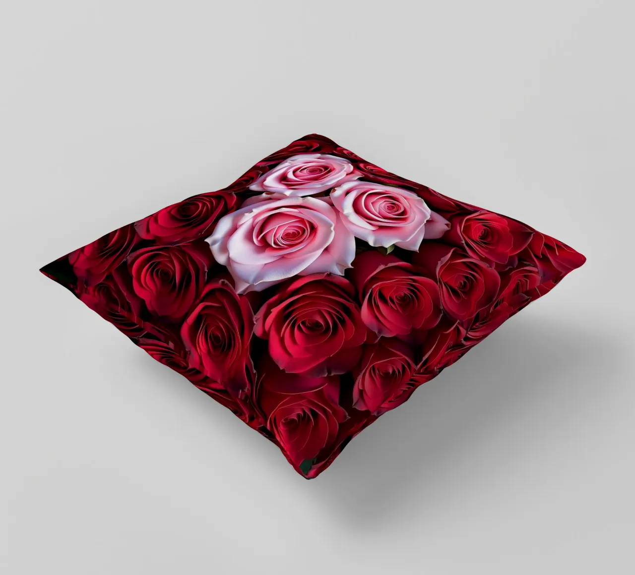 Rosen_rot_pink_2 cuscino da Farb- und Blütenzauber by LK