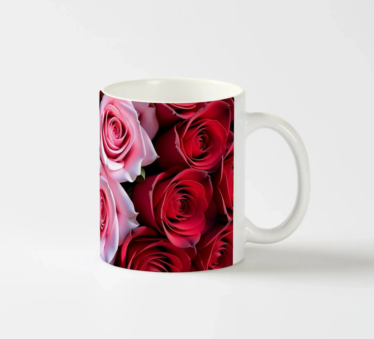 Rosen_rot_pink_2 tazza in ceramica da Farb- und Blütenzauber by LK