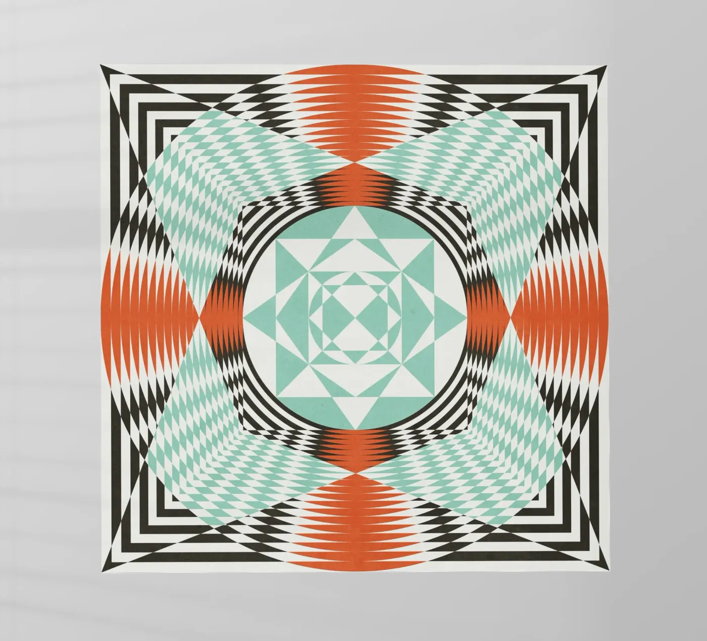 Al centro pellicola backlit da Abstract Joy