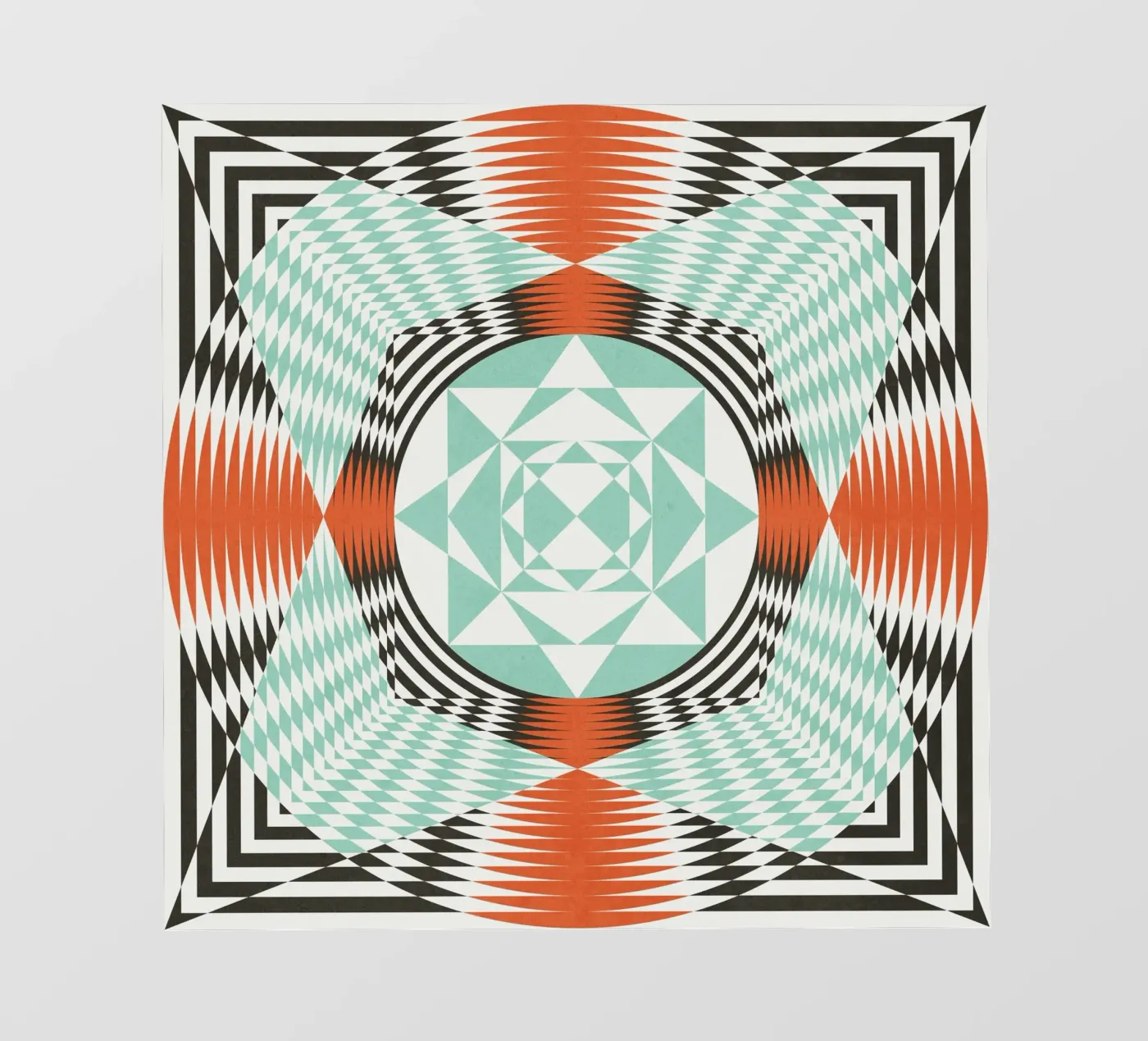 Al centro pellicola backlit da Abstract Joy