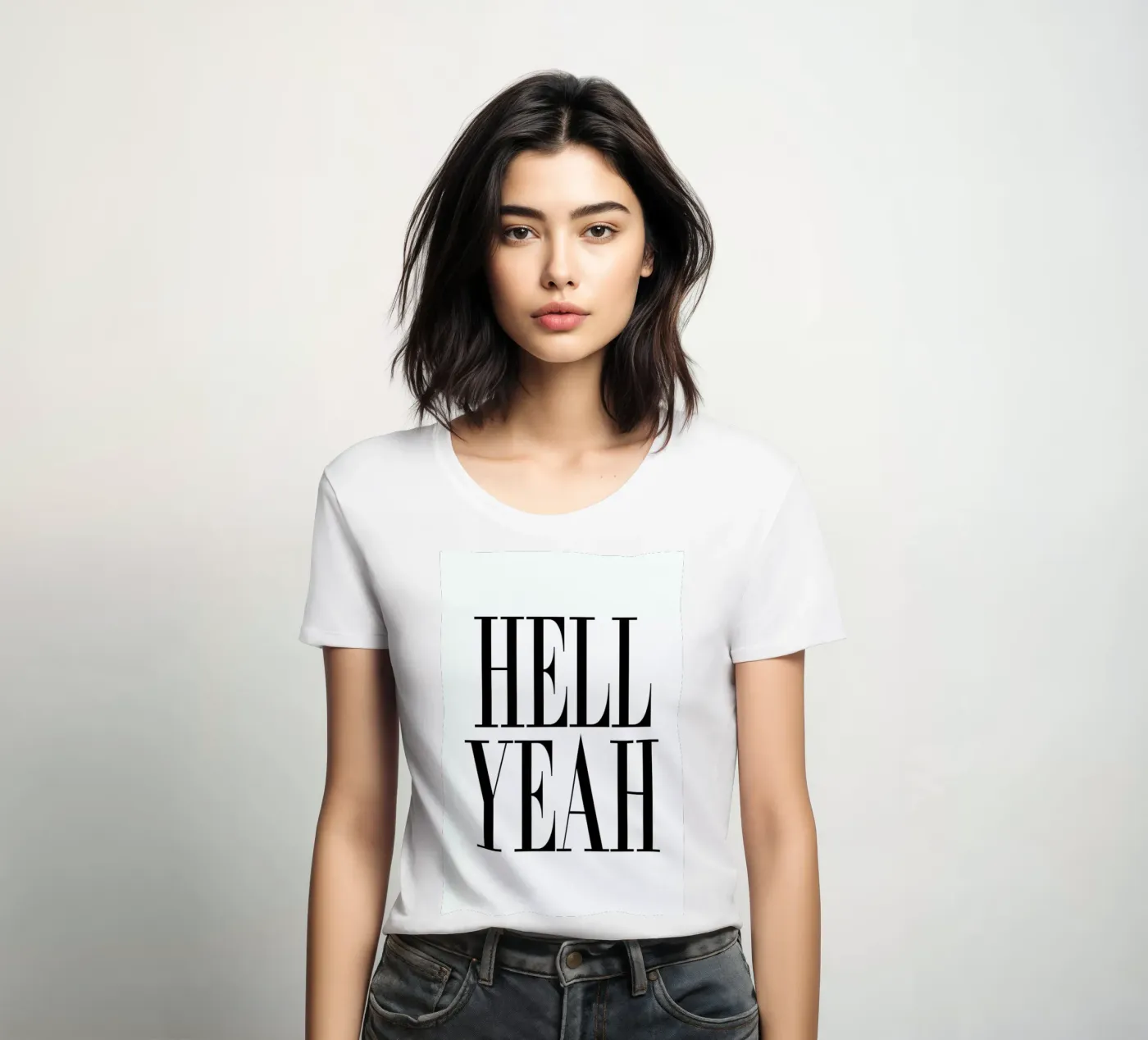 Hell Yeah t-shirt da donna da Honeymoon Hotel
