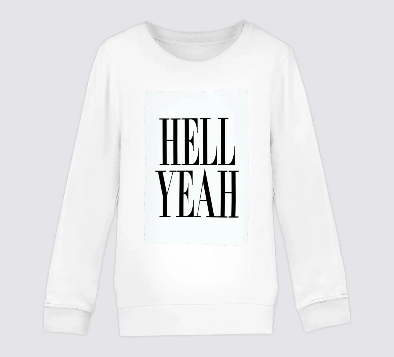 Hell Yeah felpa bambino da Honeymoon Hotel