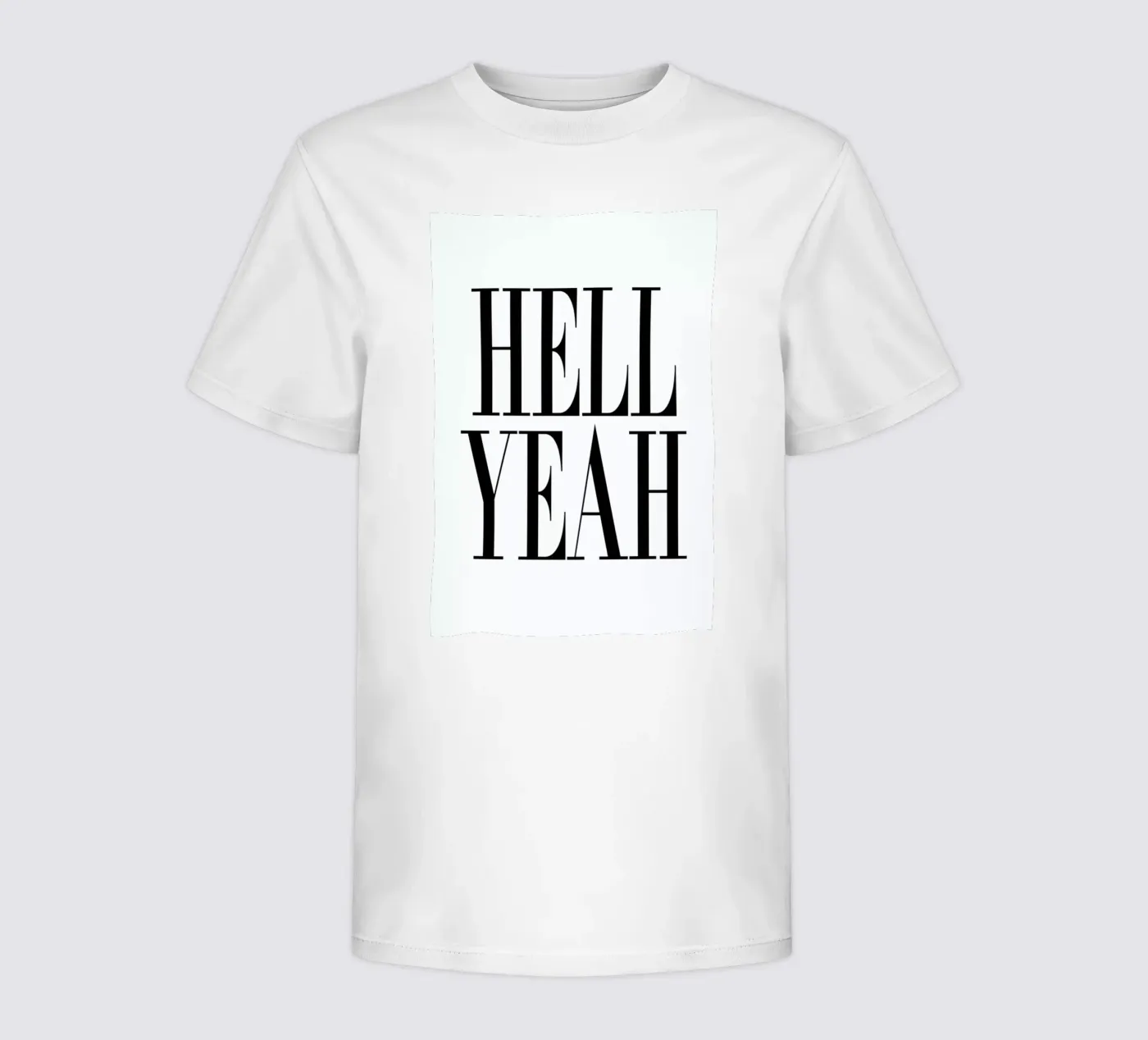 Hell Yeah kids t-shirt by Honeymoon Hotel