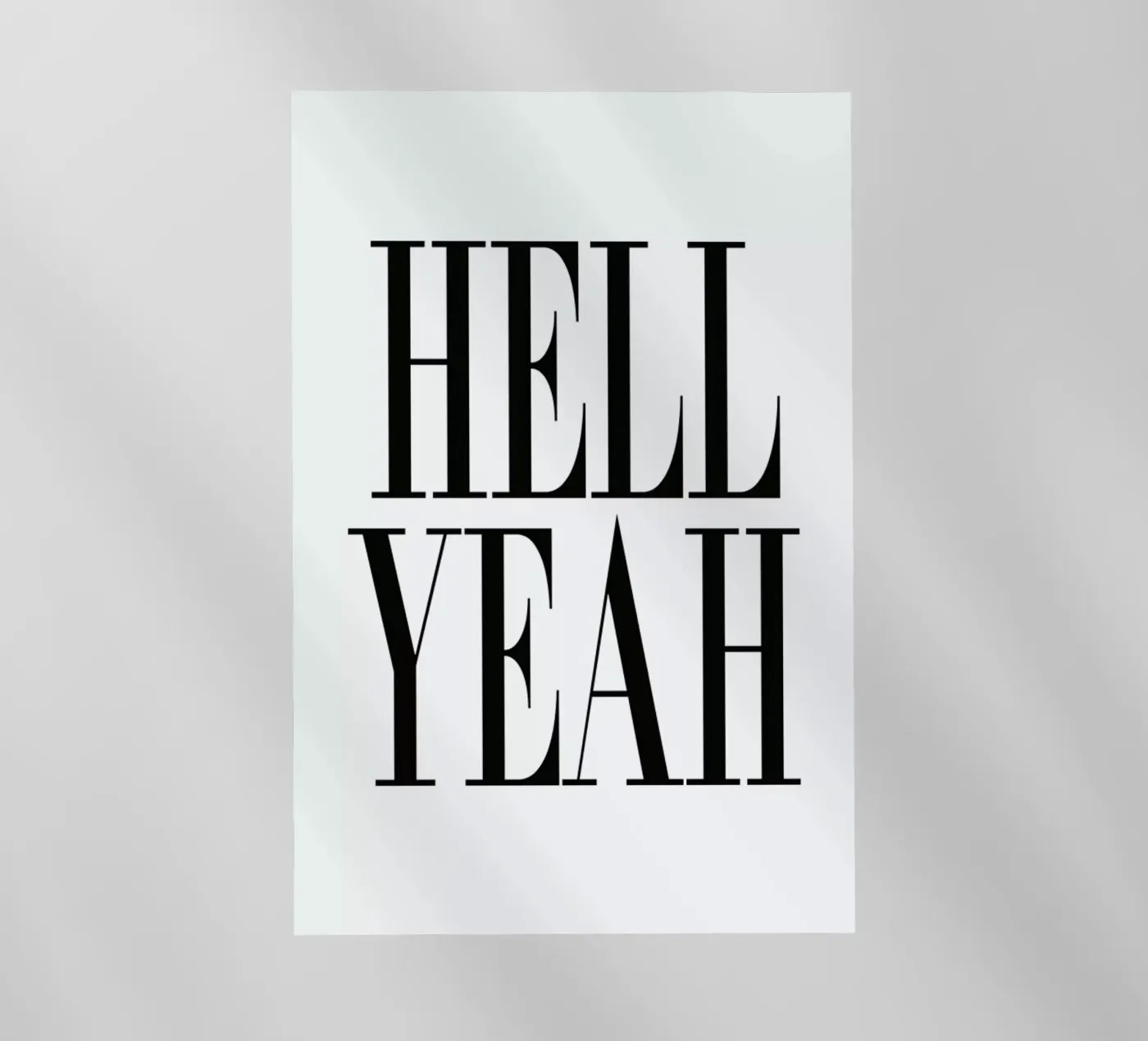 Hell Yeah pellicola backlit da Honeymoon Hotel