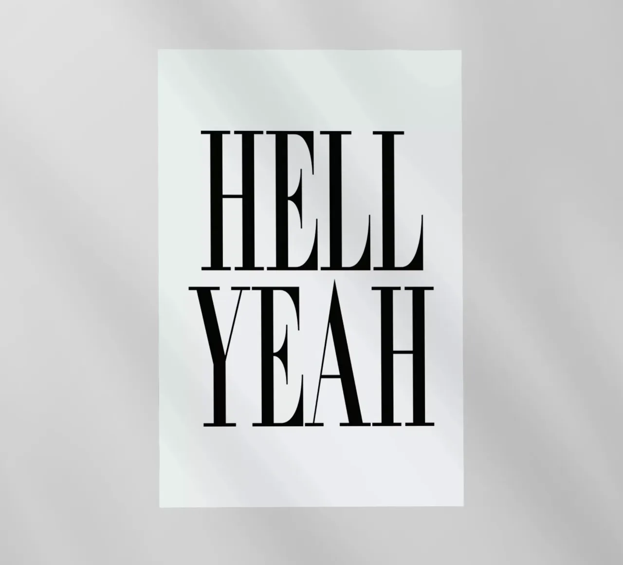 Hell Yeah pellicola backlit da Honeymoon Hotel