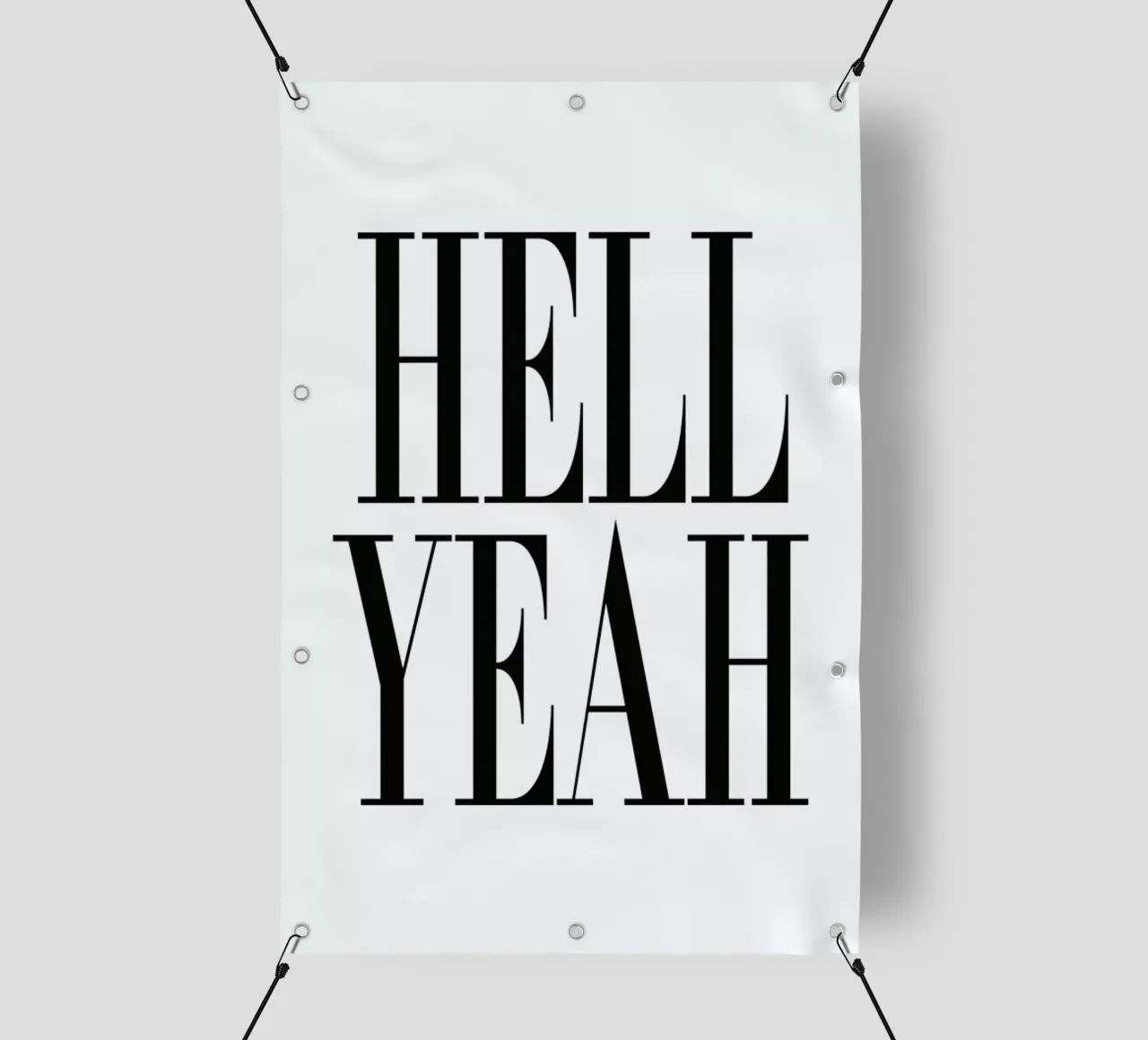 Hell Yeah PVC Plane von Honeymoon Hotel