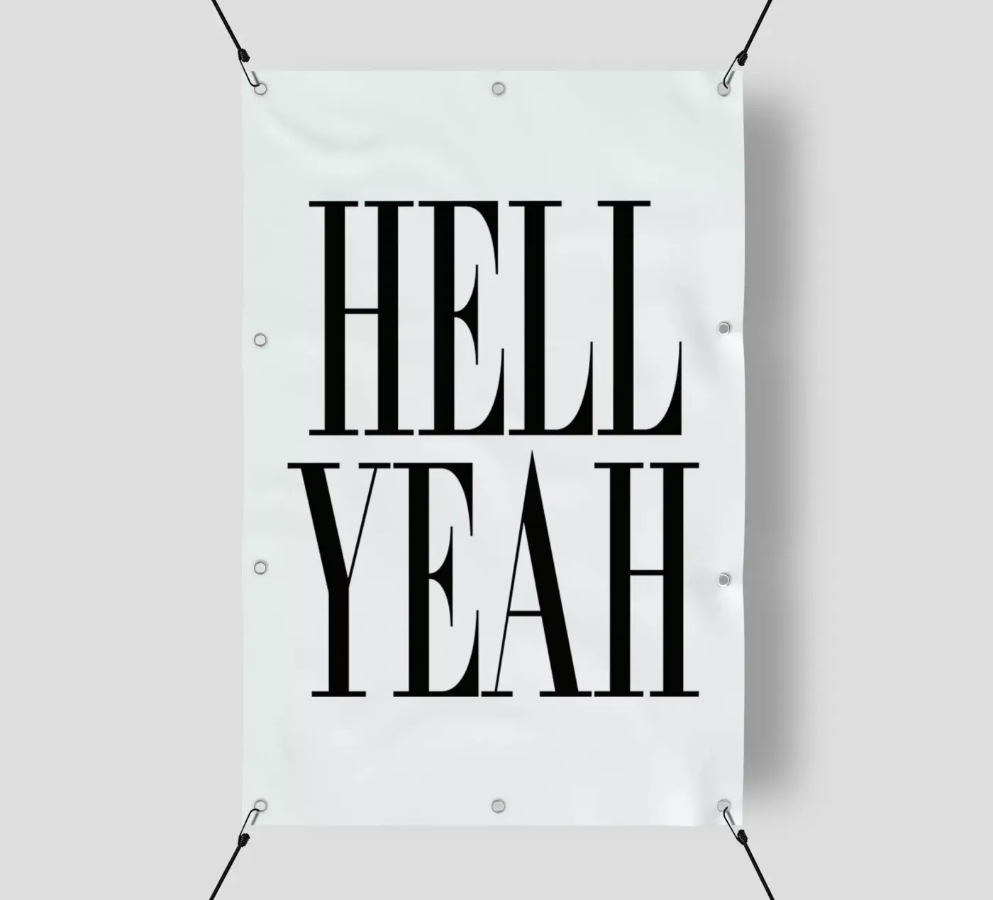 Hell Yeah PVC Plane von Honeymoon Hotel