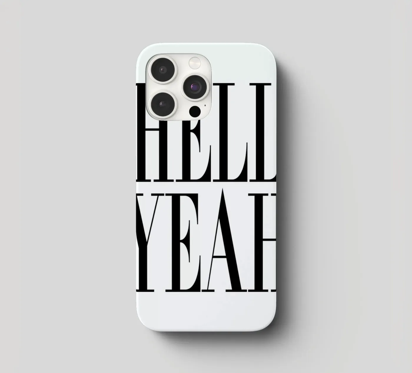 Hell Yeah iphone case by Honeymoon Hotel