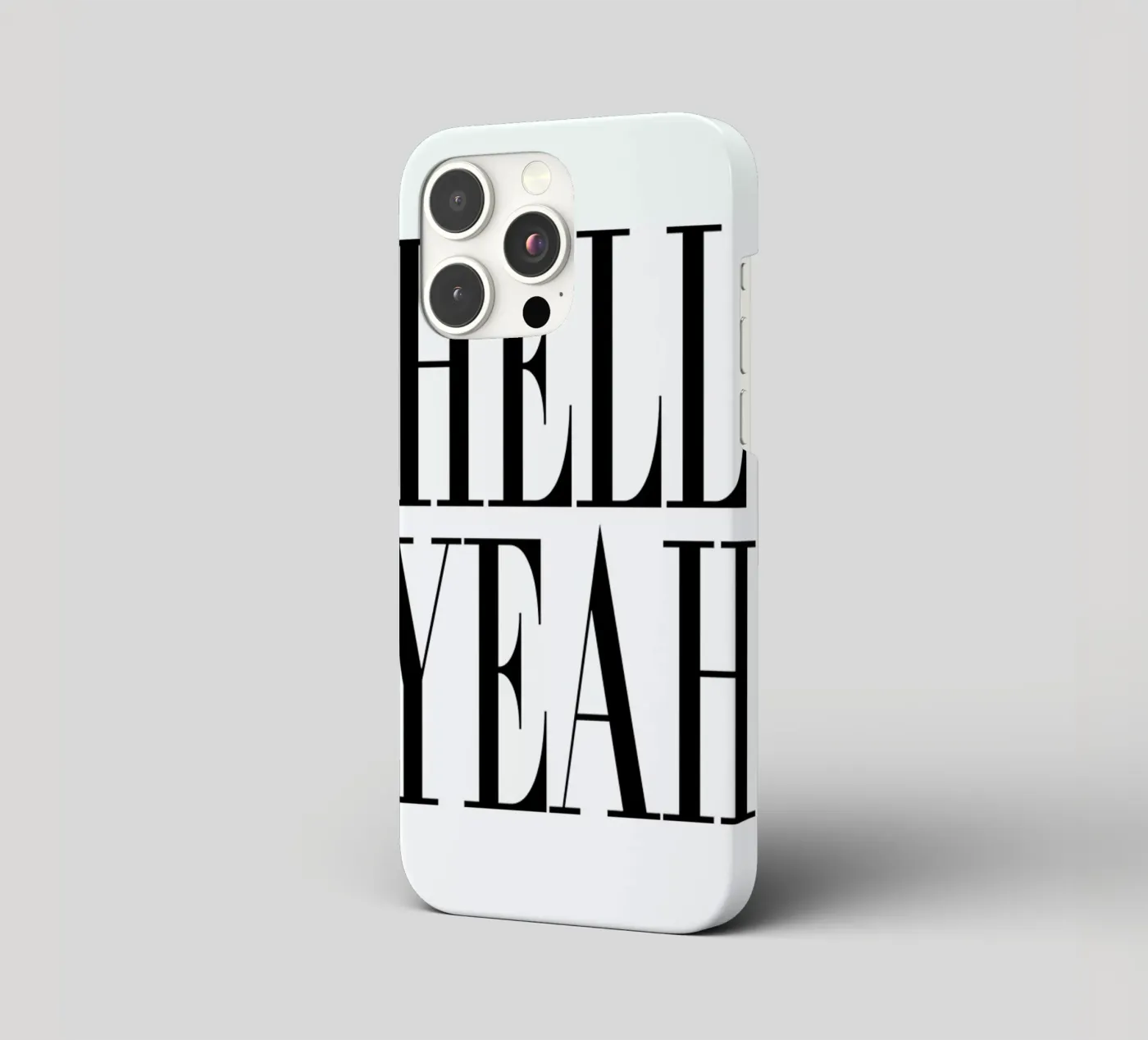 Hell Yeah iphone case by Honeymoon Hotel