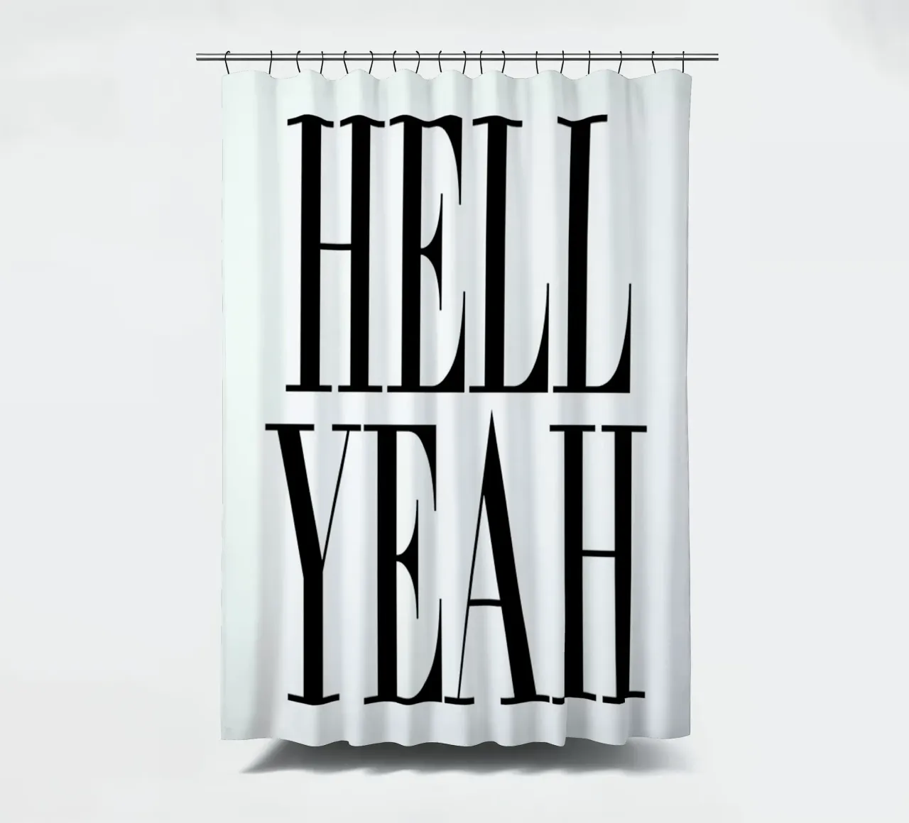 Hell Yeah tenda da doccia da Honeymoon Hotel