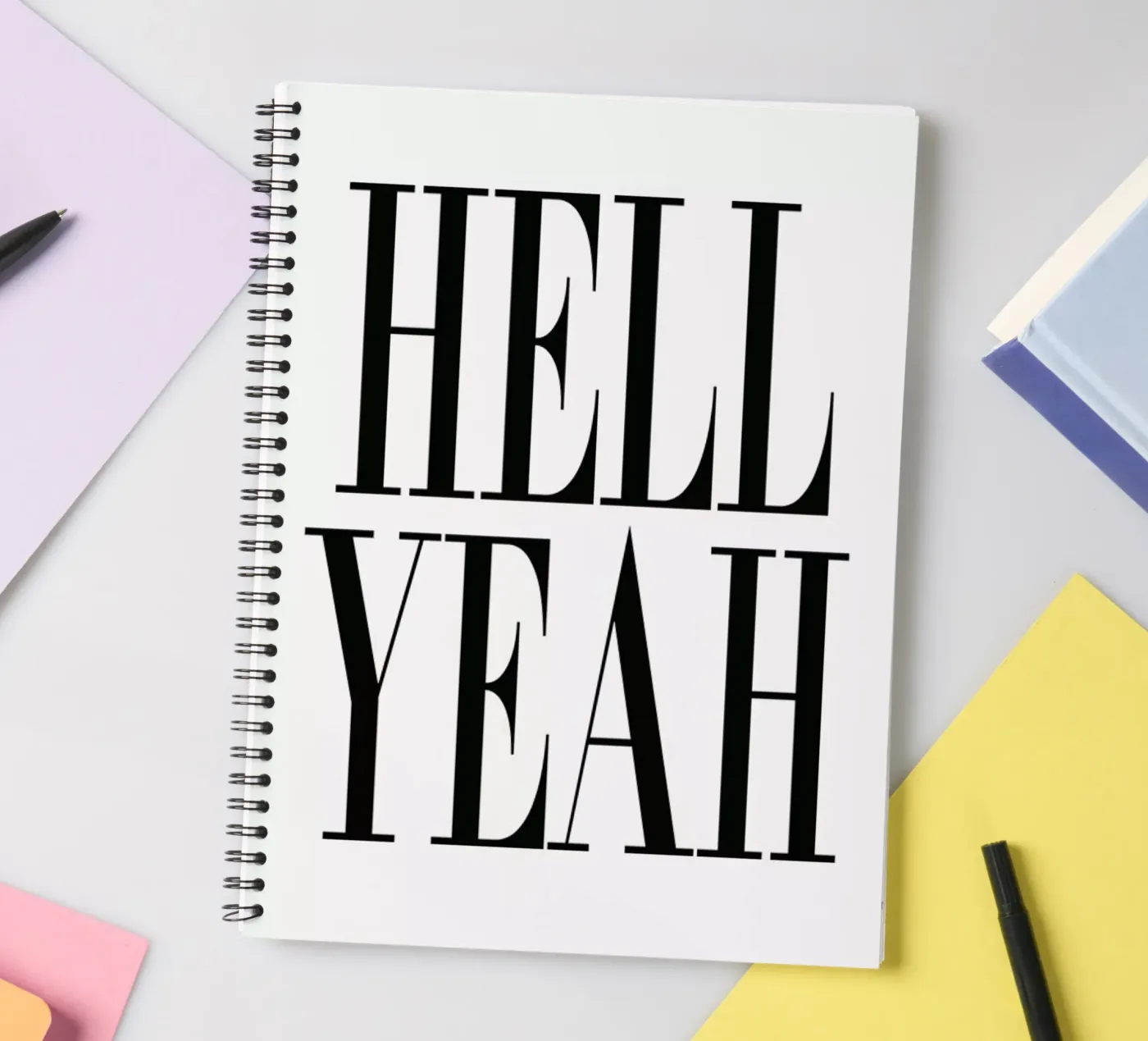 Hell Yeah Ringbuch von Honeymoon Hotel