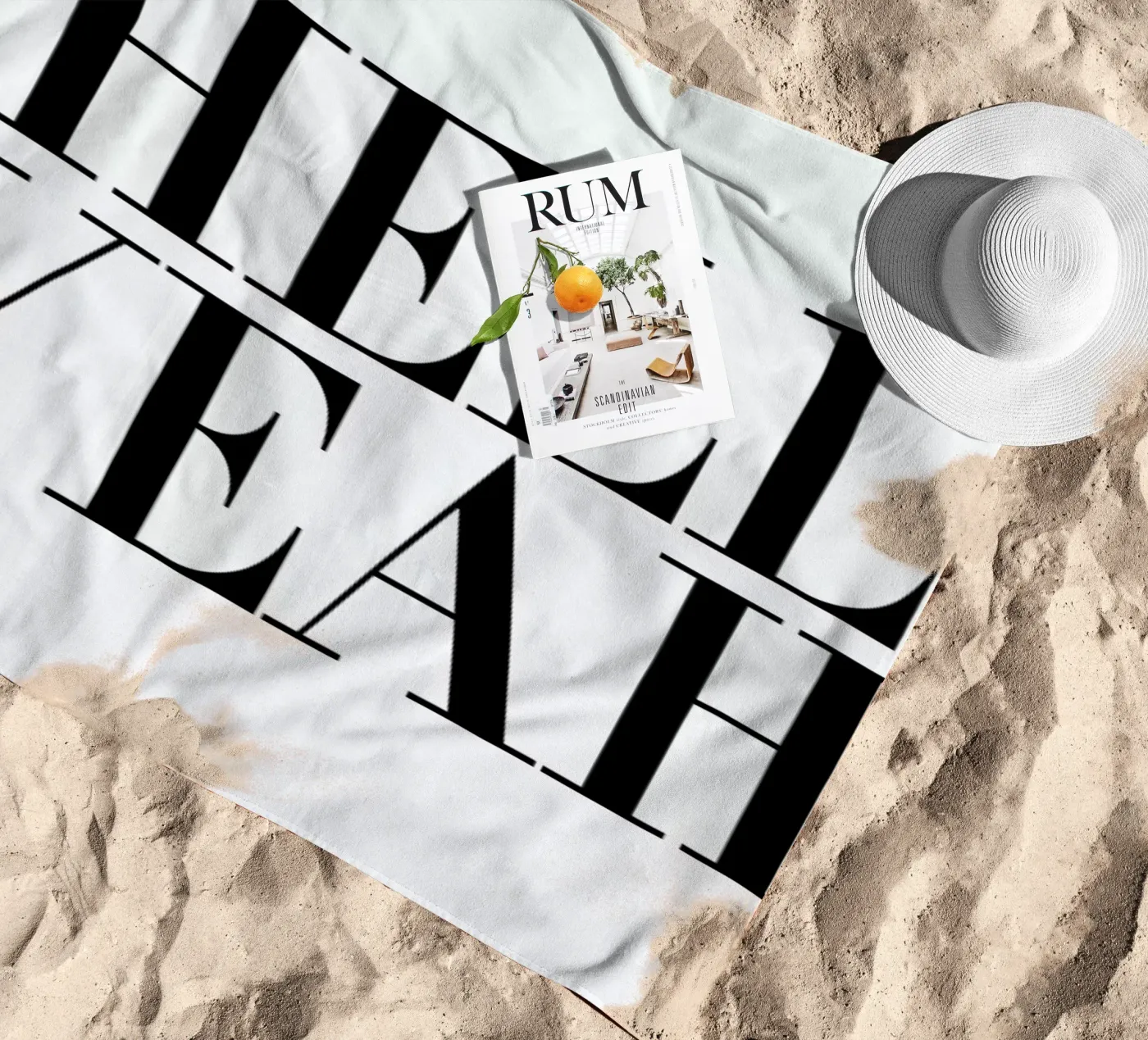 Hell Yeah serviette de plage de Honeymoon Hotel