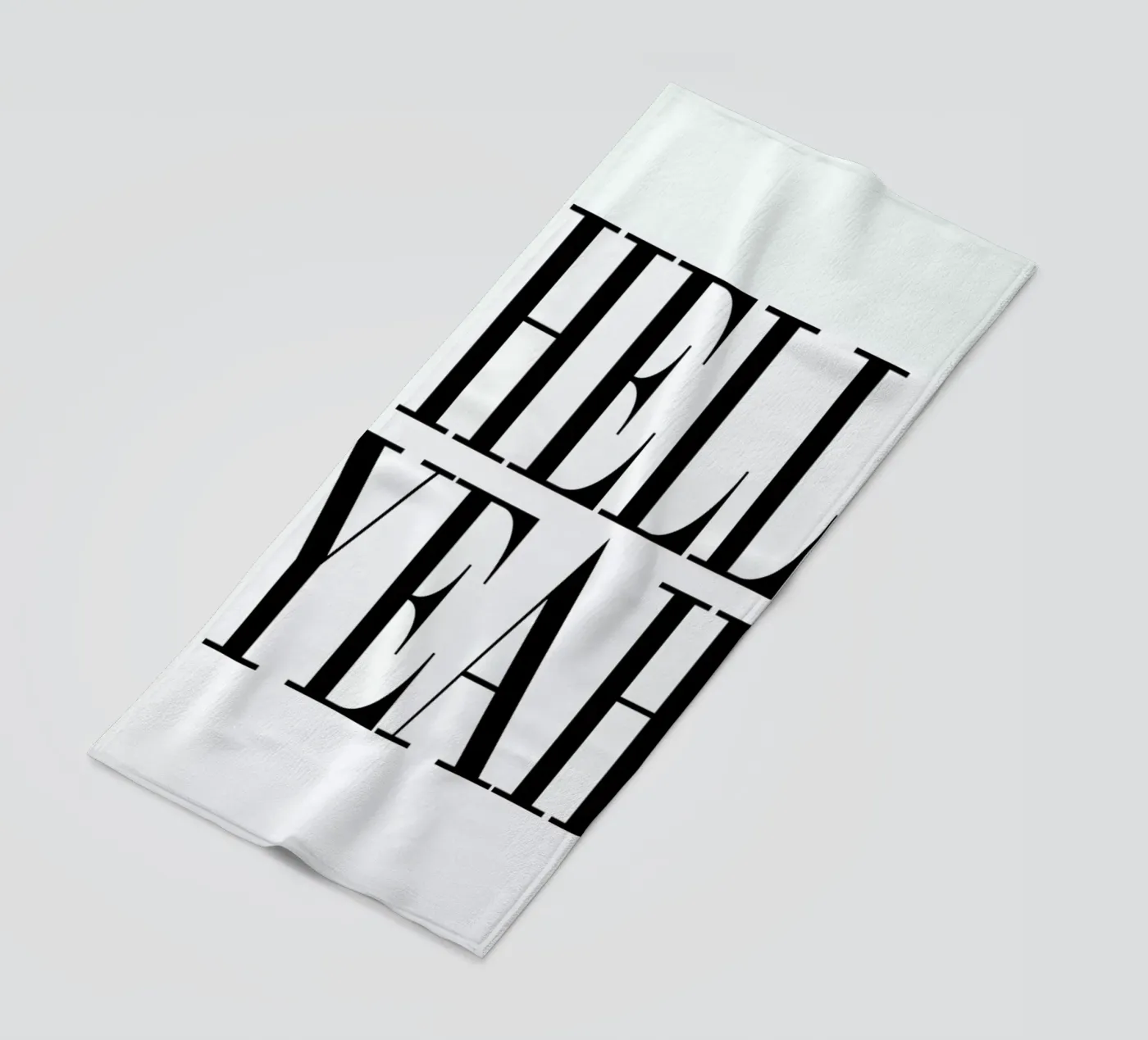 Hell Yeah serviette de plage de Honeymoon Hotel