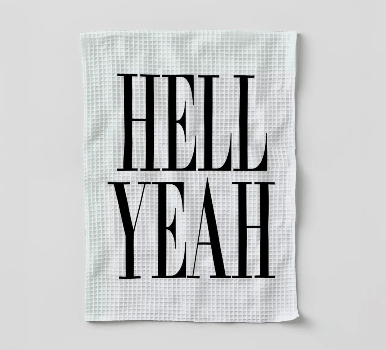 Hell Yeah torchon de Honeymoon Hotel