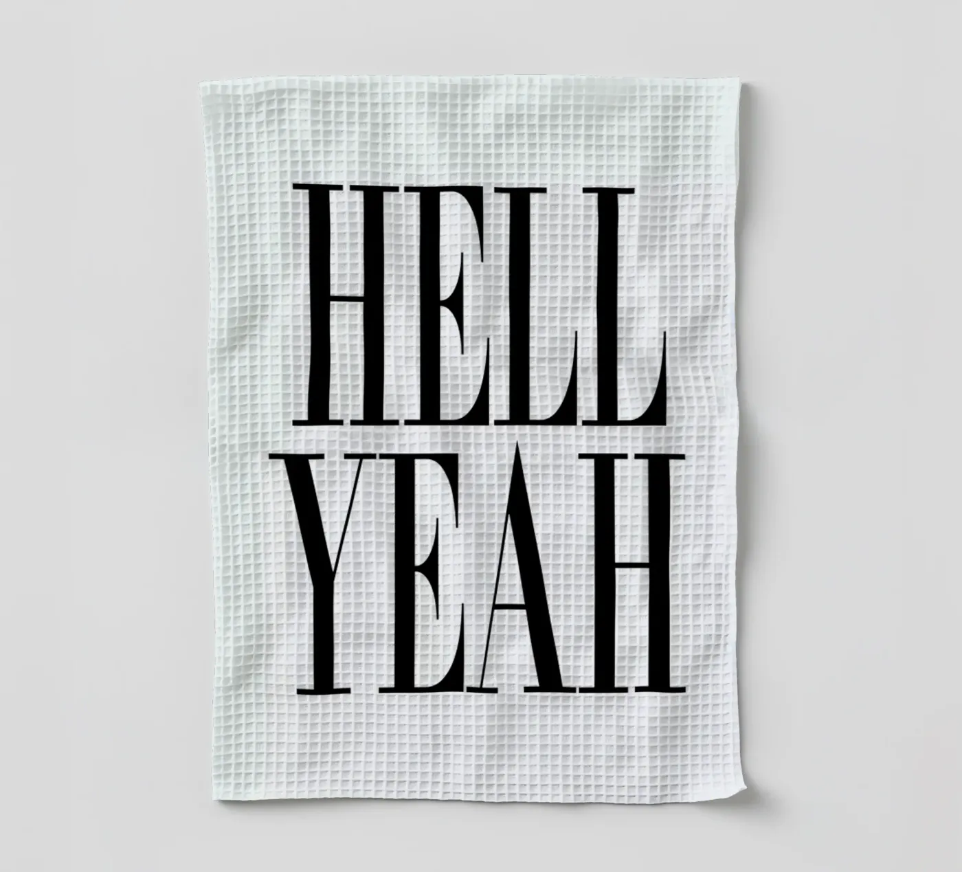 Hell Yeah torchon de Honeymoon Hotel