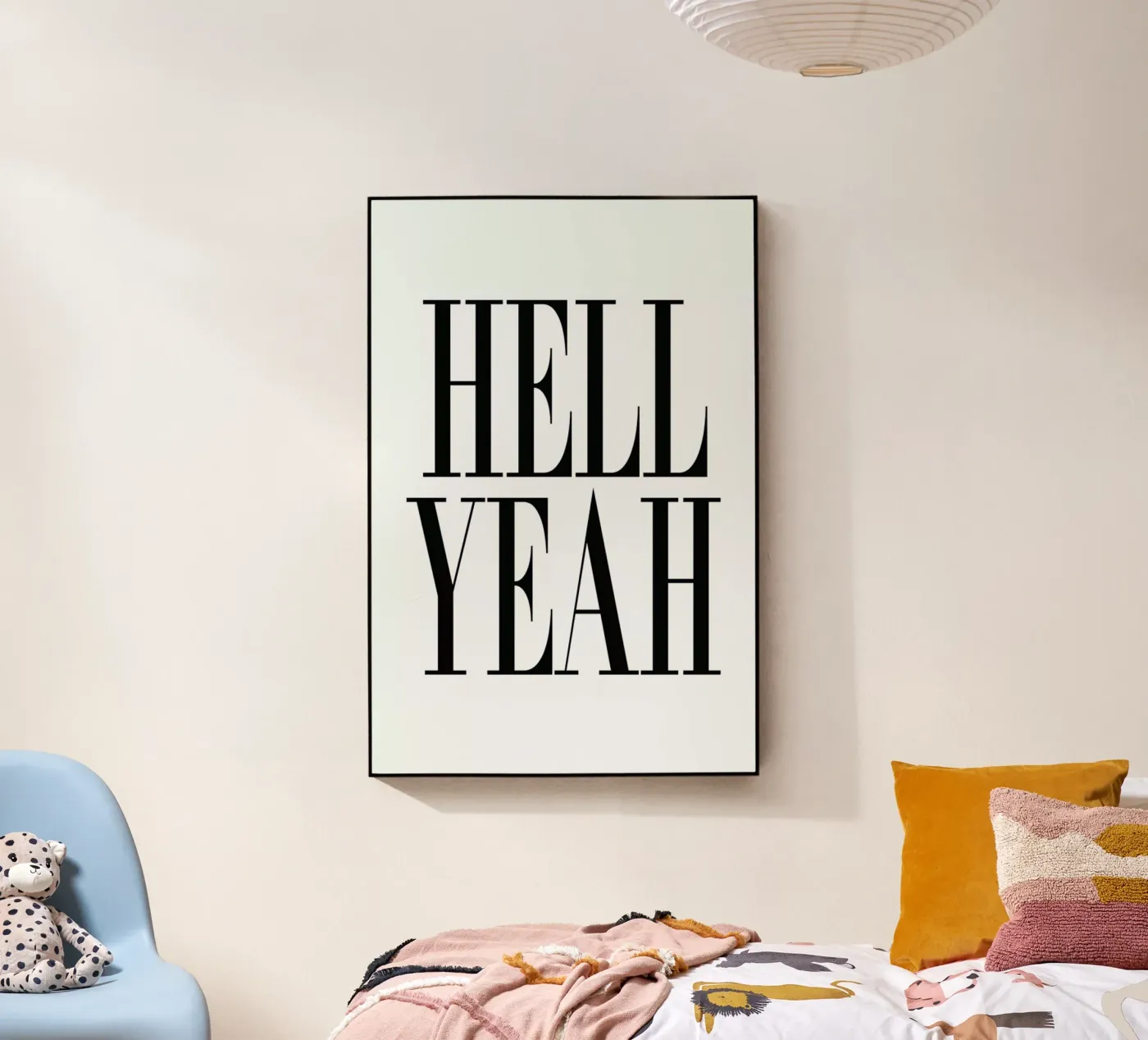 Hell Yeah Acryl-Glas von Honeymoon Hotel