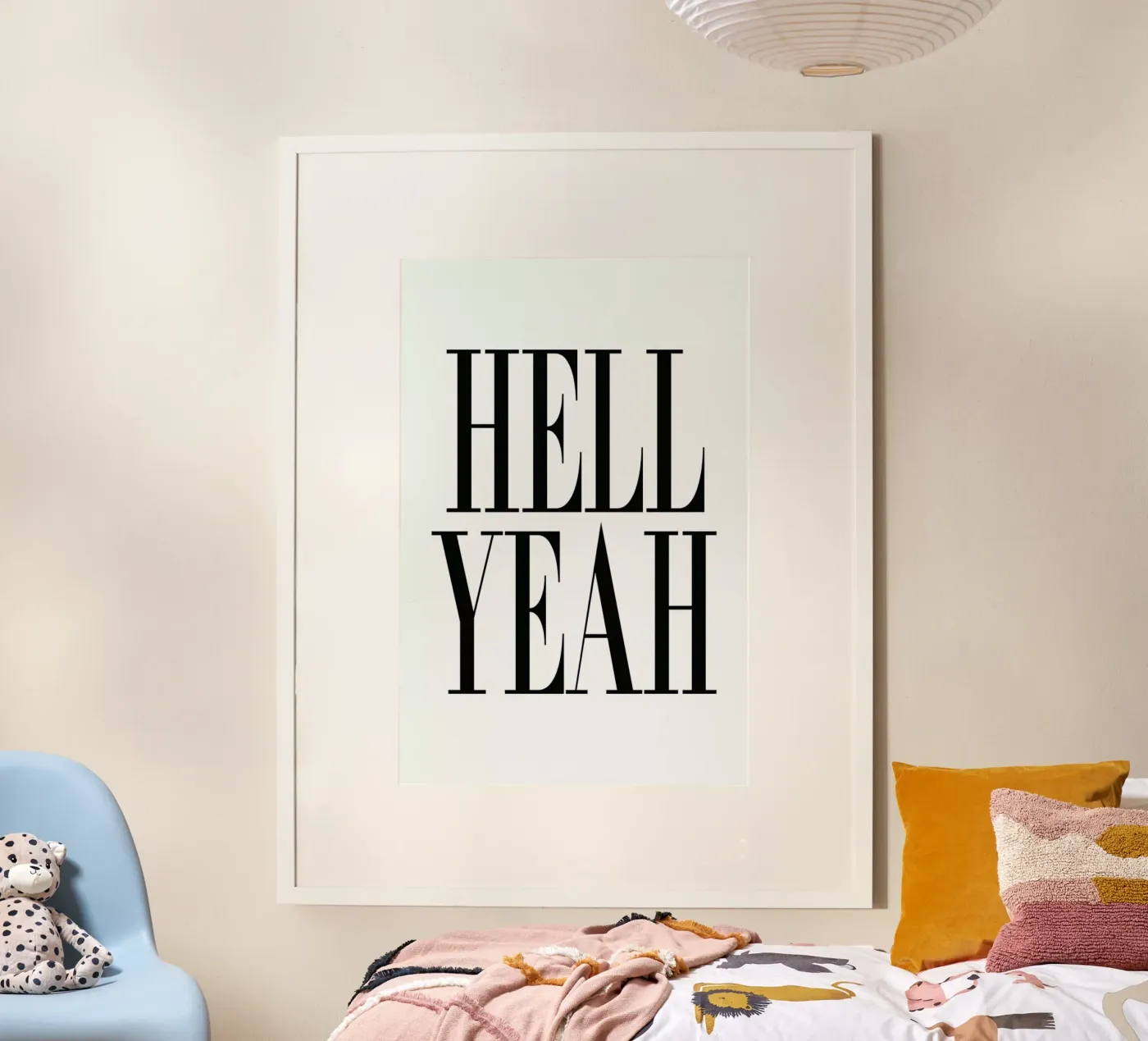 Hell Yeah Poster von Honeymoon Hotel