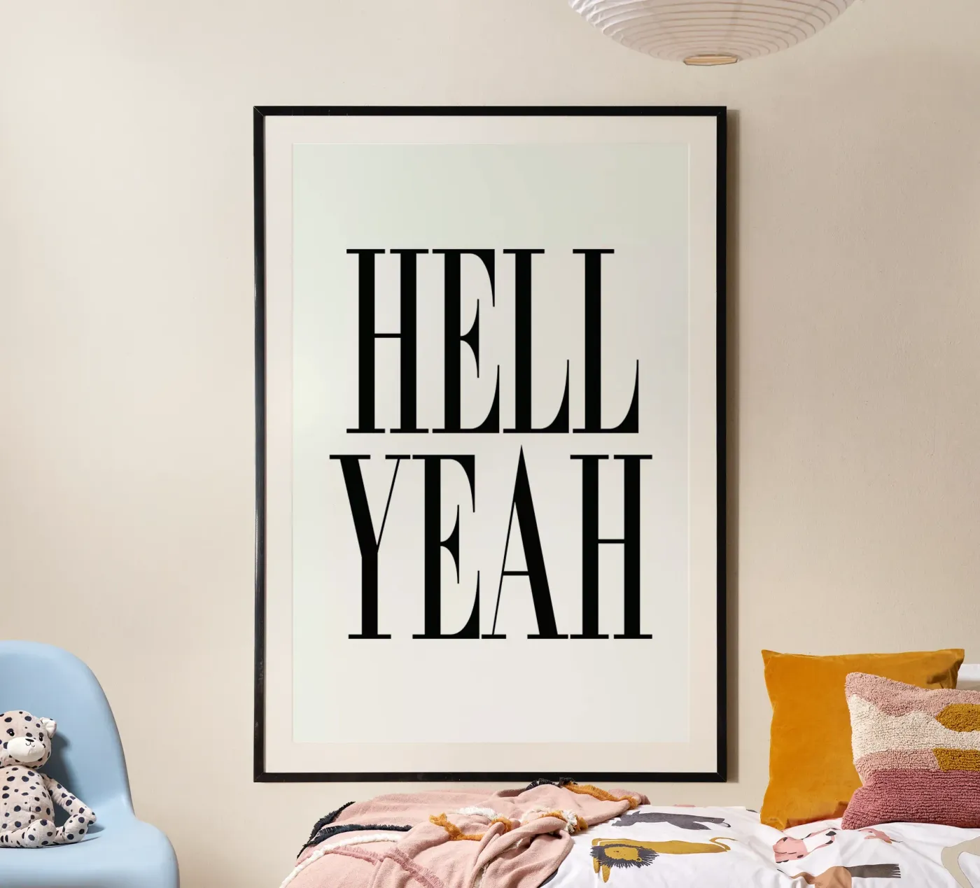 Hell Yeah Poster von Honeymoon Hotel