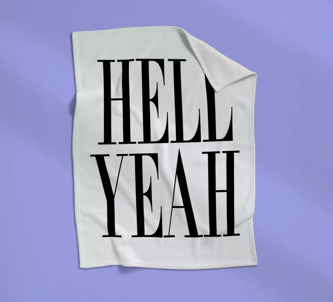 Hell Yeah Fleecedecke von Honeymoon Hotel
