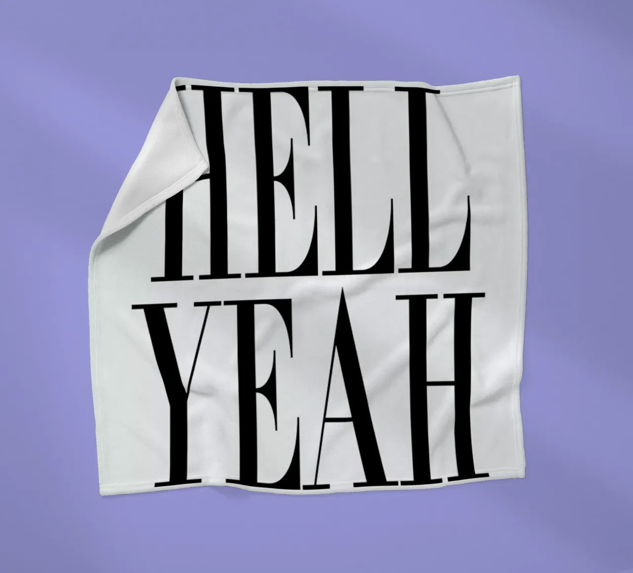 Hell Yeah Fleecedecke von Honeymoon Hotel