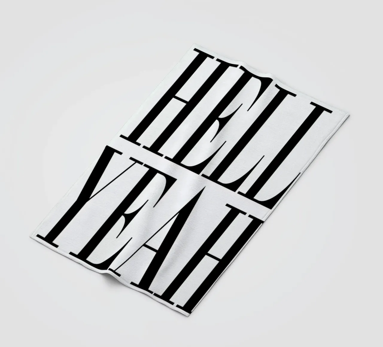 Hell Yeah Fleecedecke von Honeymoon Hotel