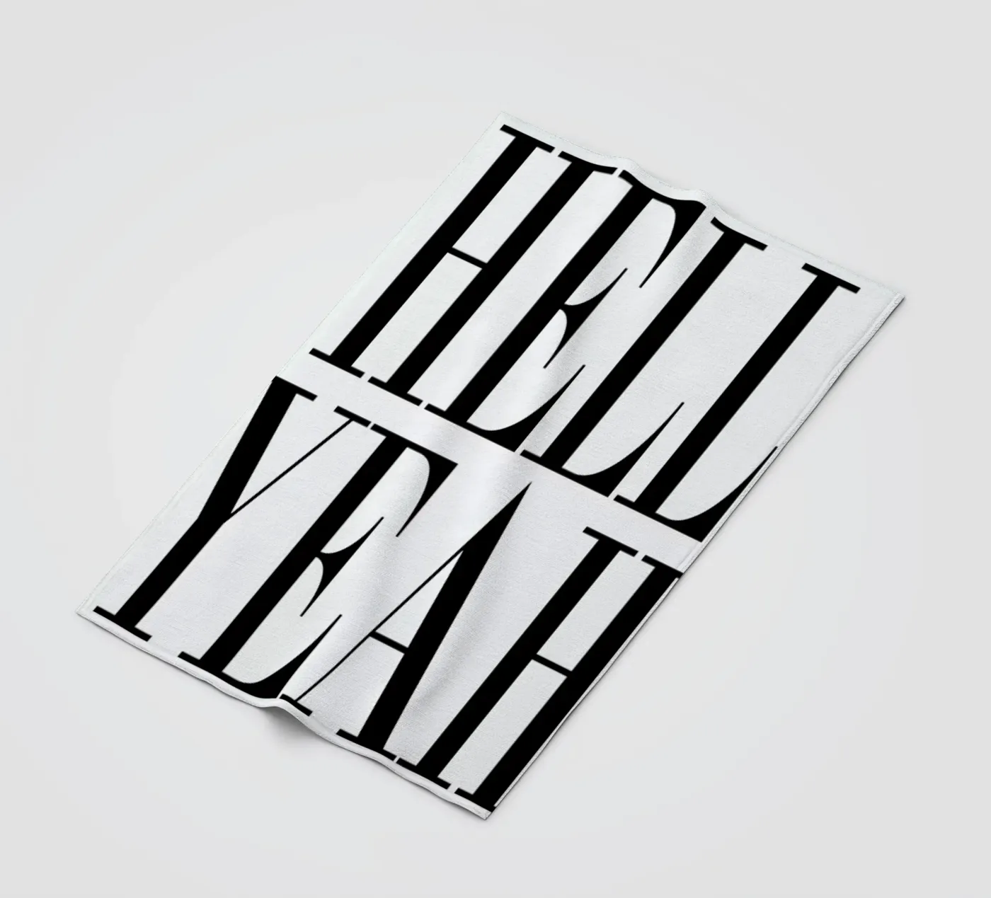 Hell Yeah fleecedeken van Honeymoon Hotel