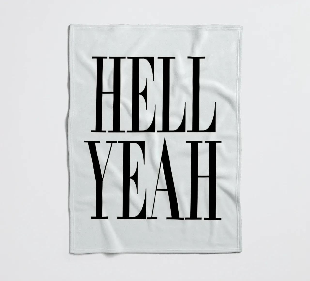 Hell Yeah Fleecedecke von Honeymoon Hotel