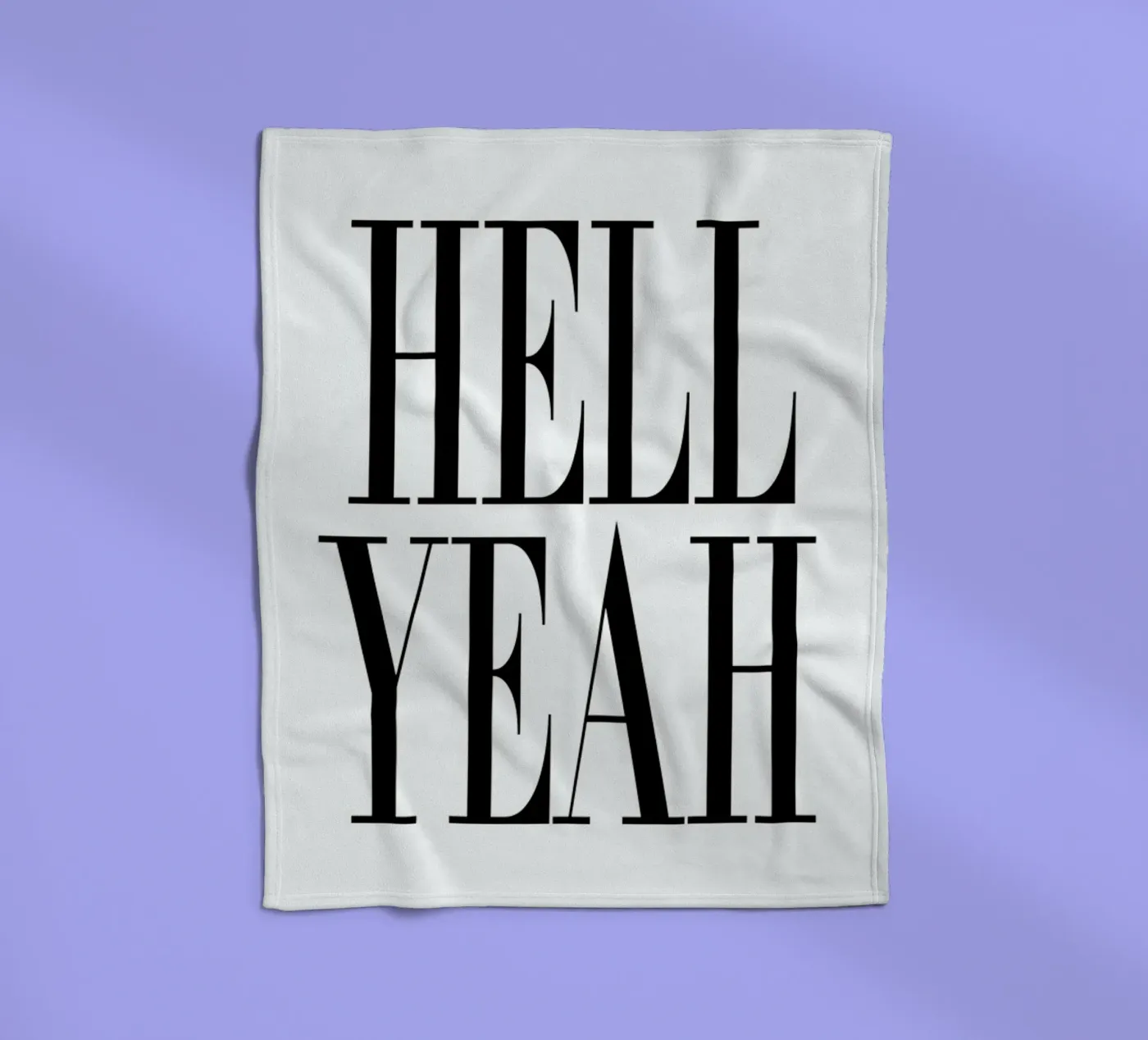 Hell Yeah coperta in pile da Honeymoon Hotel