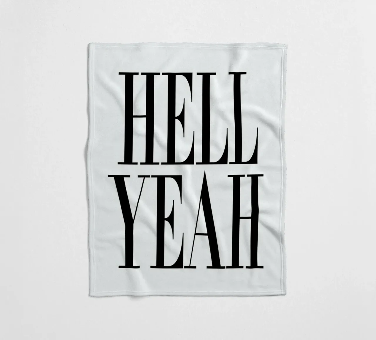 Hell Yeah coperta in pile da Honeymoon Hotel