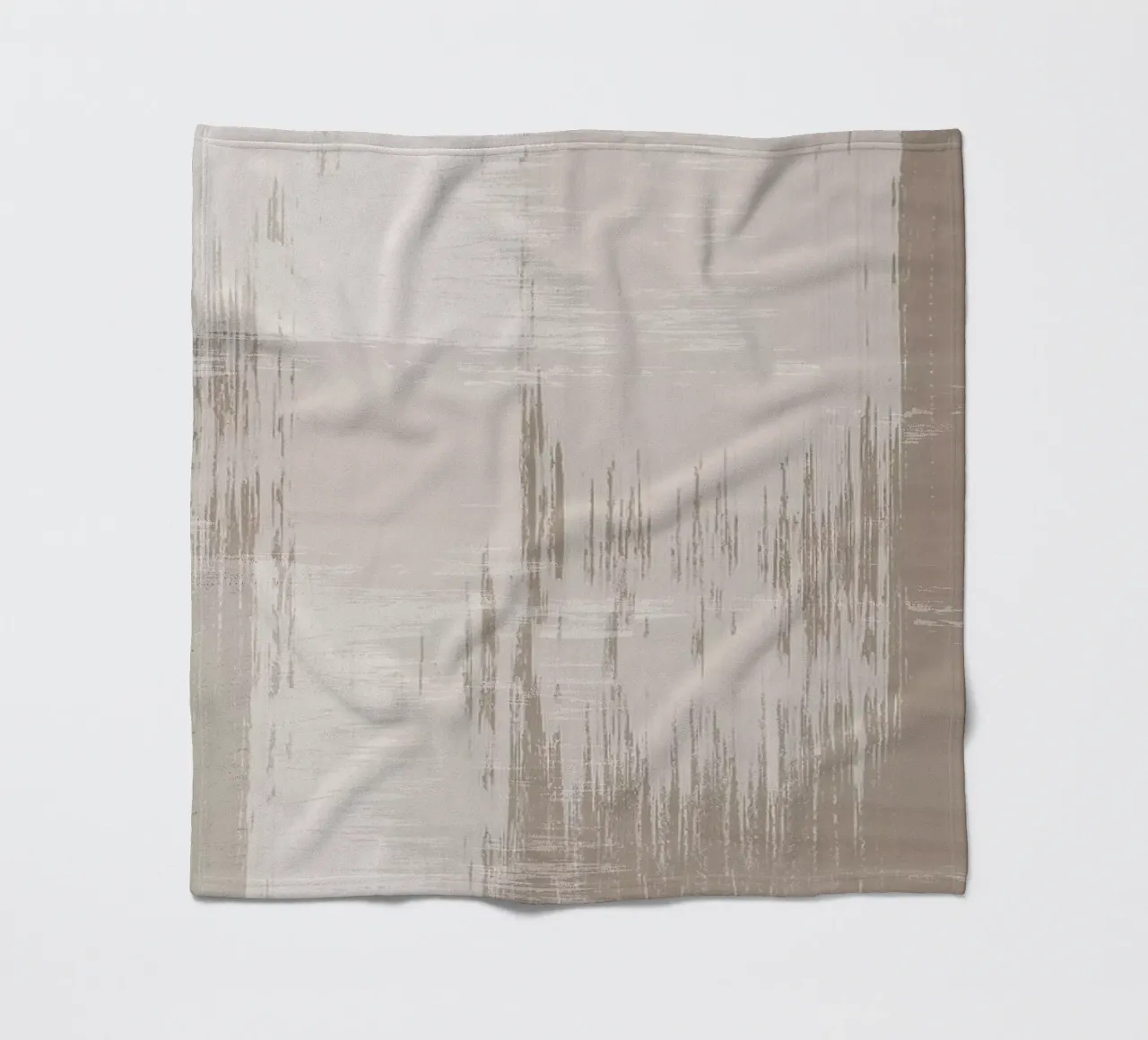 Surfaces 12 | Neutral Sand & Beige Brush Stroke Abstract coperta in pile da sabidussi