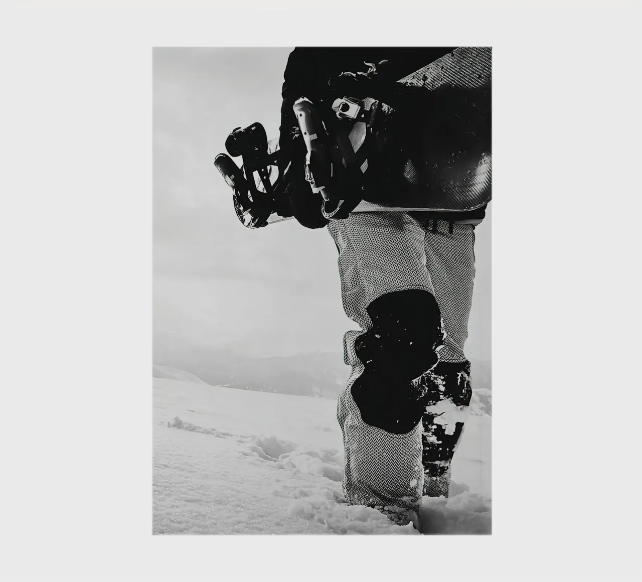 Walking on a Snowdrift notebook by World of Pearce
