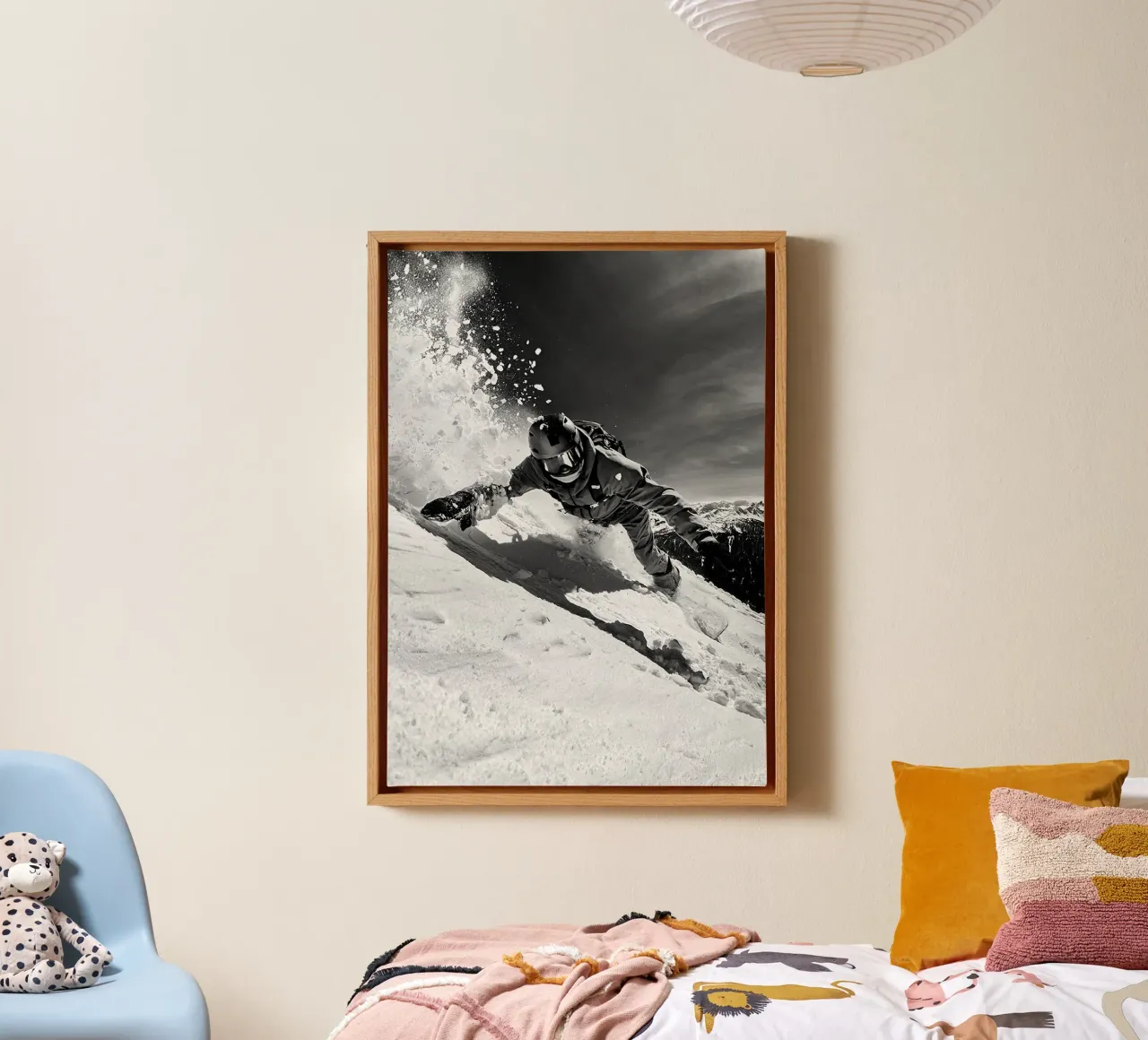 La sicurezza prima di tutto tela con Cornice a cassetta da World of Pearce
