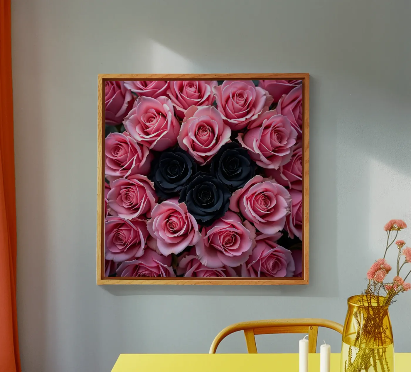 Rose_rosa_nero_2 plexiglass da Farb- und Blütenzauber by LK