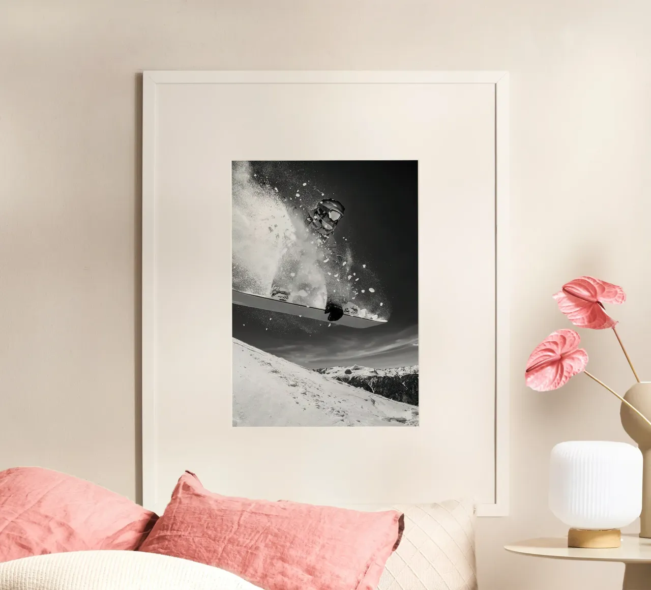Springen in der Luft Poster von World of Pearce